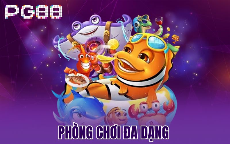 Phòng chơi đa dạng