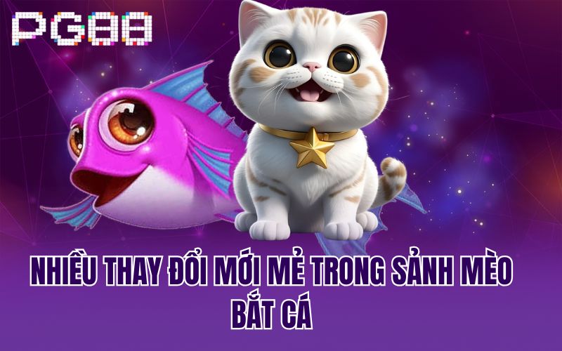 Nhiều thay đổi mới mẻ trong sảnh mèo bắt cá